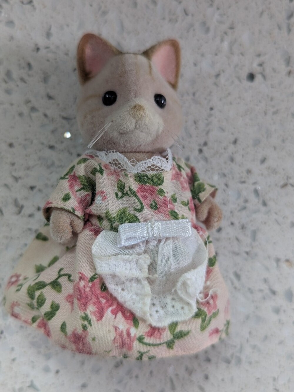 Vintage Sylvanian Families Keats Cat Family Set Calico Critters Figures Lot - Picture 6 of 12